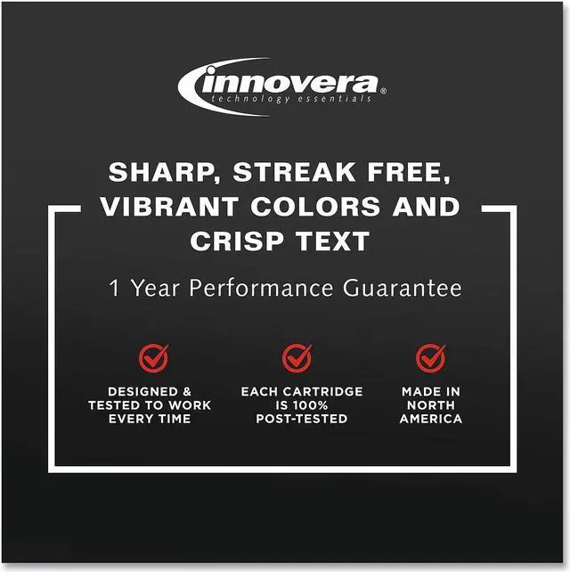 Alt view image 5 of 7 - Innovera ufactured Black Ink Replacement for 64 (N9J90AN) 200 Page-Yield