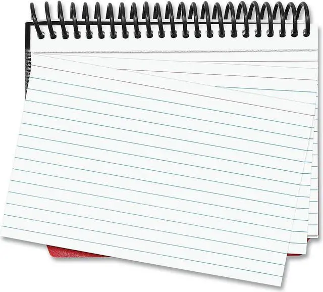 Alt view image 6 of 10 - Universal Spiral Bound Index Cards 4" x 6" White 120/Pack 47302