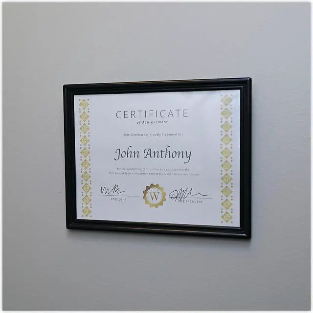 Alt view image 10 of 12 - Universal 2-Sided Sign Holder 8 1/2" x 11" Clear 76864