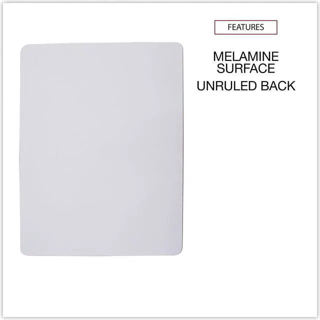 Alt view image 16 of 18 - Universal Lap/Learning Dry-Erase Board 11 3/4" x 8 3/4" White 6/Pack 43910