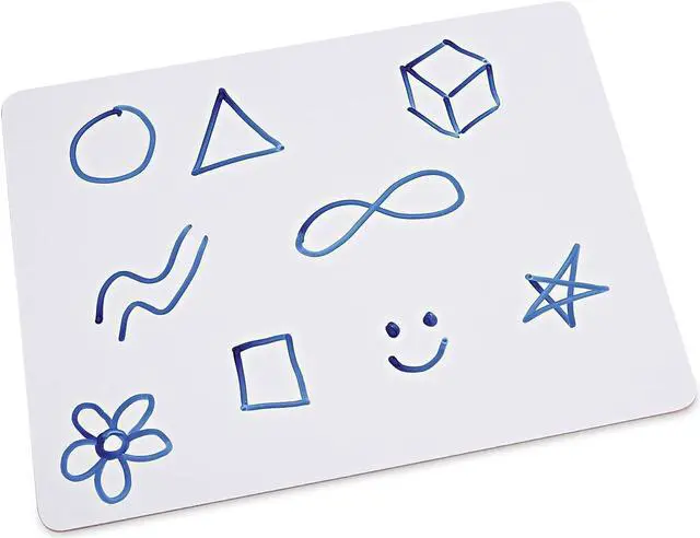 Alt view image 17 of 18 - Universal Lap/Learning Dry-Erase Board 11 3/4" x 8 3/4" White 6/Pack 43910