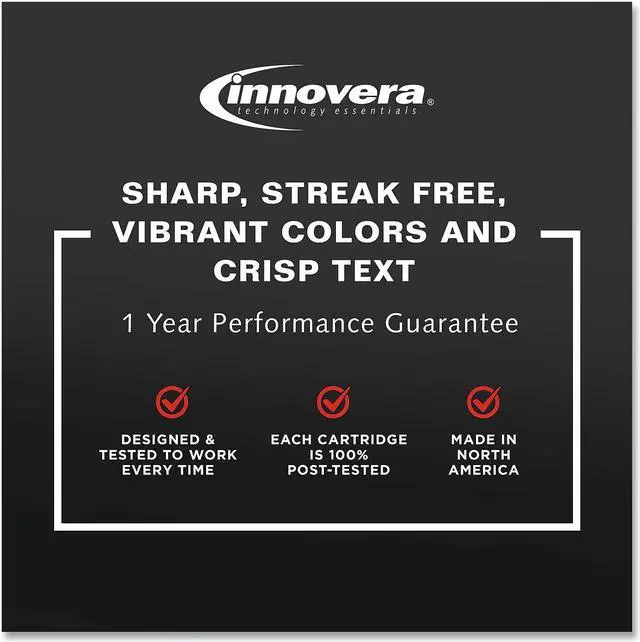 Alt view image 5 of 7 - Innovera ufactured Black Ink Replacement for 65 (N9K02AN) 120 Page-Yield 65BK