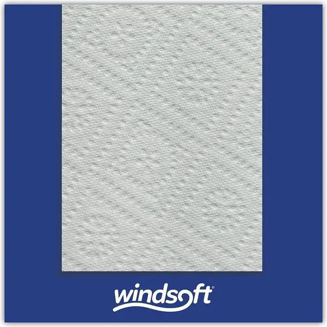 Alt view image 8 of 9 - Premium Kitchen Roll Towels 2-Ply 11 x 6 White 110/Roll 12 Rolls/Carton 418231