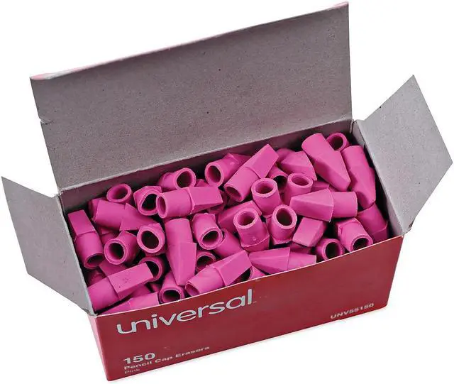 Alt view image 10 of 10 - Universal Pencil Cap Erasers 50/Pack 55150