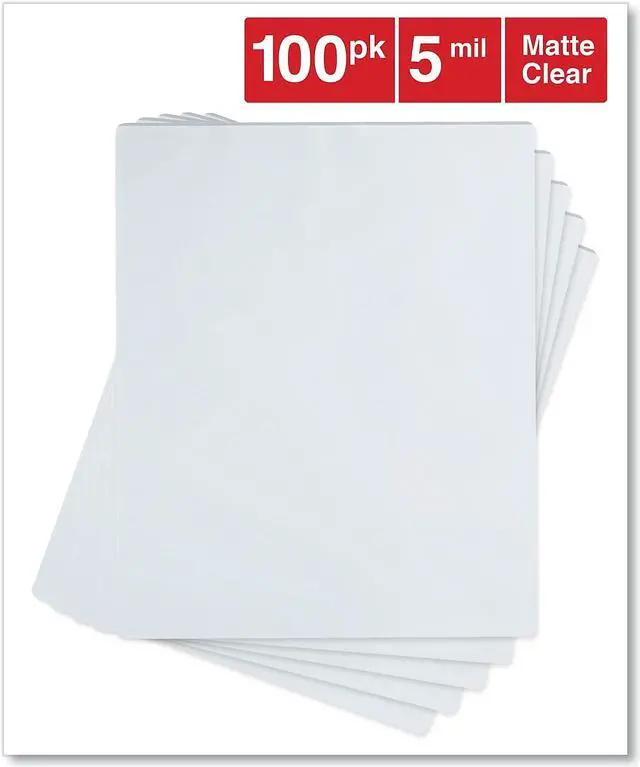 Alt view image 3 of 8 - Universal Clear Laminating Pouches 5 mil Letter 9 x 11 1/21 100/Pack 84624