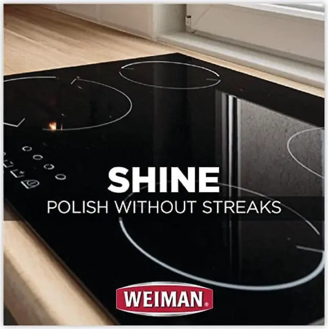 Alt view image 6 of 11 - WEIMAN Glass Cook Top Cleaner and Polish 20 oz Squeeze Bottle 6/CT 137