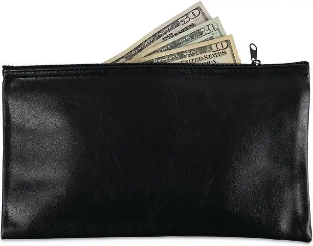 Alt view image 5 of 10 - Zippered Wallets/Cases, 11w x 6h, Black, 2/PK 69021
