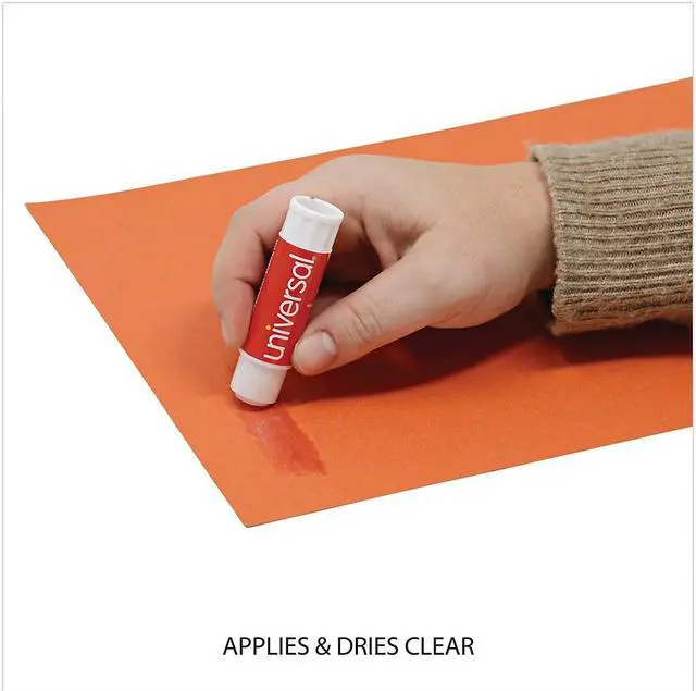Alt view image 11 of 11 - Universal Glue Stick .28 oz Stick Clear 12/Pack 75748