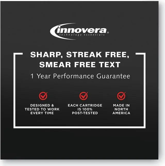 Alt view image 5 of 6 - Innovera ufactured Black High-Yield Ink Replacement for 972XL (F6T84AN) 10 000 Page-Yield