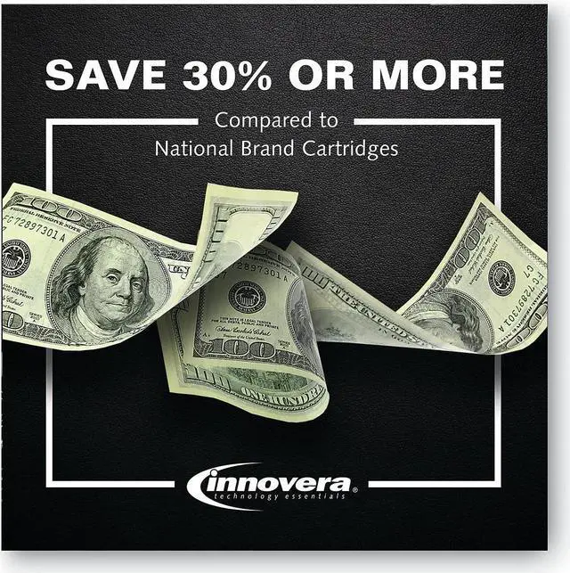 Alt view image 3 of 6 - Innovera ufactured Black High-Yield Ink Replacement for 972XL (F6T84AN) 10 000 Page-Yield