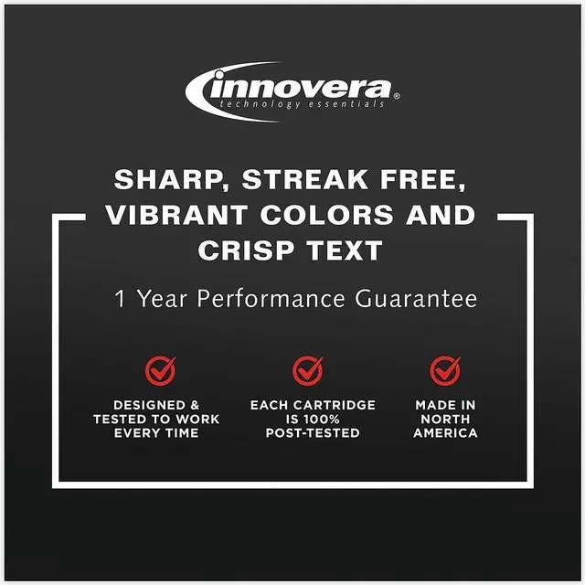 Alt view image 5 of 6 - Innovera ufactured Tri-Color Ink Replacement for 67XL (3YM58AN) 200 Page-Yield