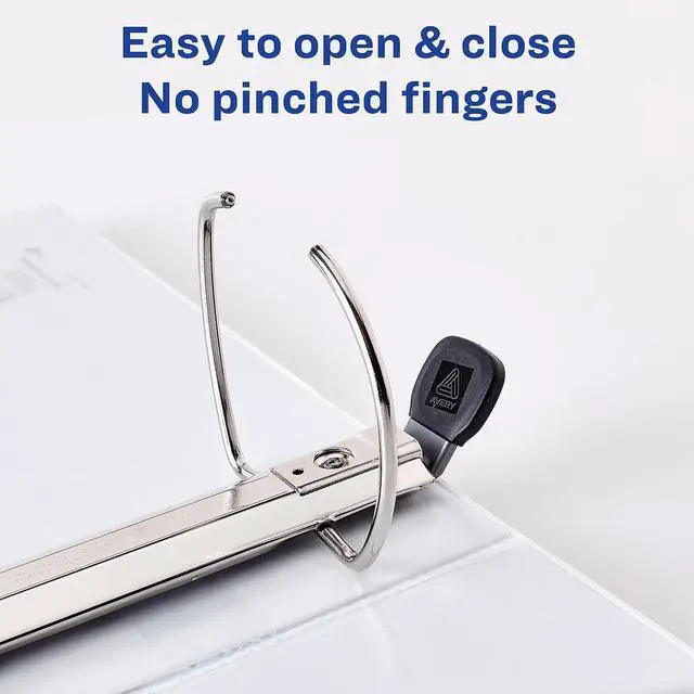 Alt view image 11 of 13 - Avery Heavy-Duty View Binder w/Locking EZD Rings 5" Cap Chartreuse 79815
