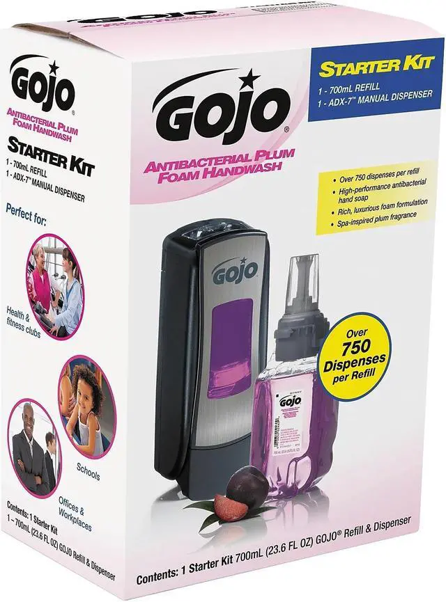 Alt view image 12 of 13 - C-Gojo Adx Foam Soap Rfl 700Ml Cool Plum 4