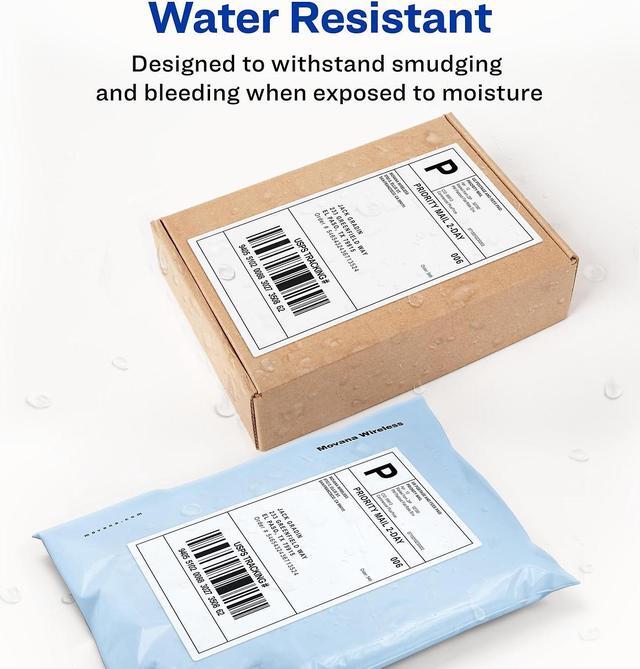 Alt view image 5 of 10 - Avery Thermal Printer Shipping Labels 4 x 6 White 220/Roll 4 Rolls 4157