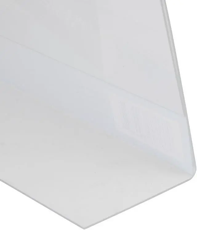 Alt view image 3 of 5 - NuDell Clear Plastic Sign Holder Desktop 4 x 6 35446
