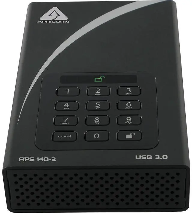 Alt view image 17 of 20 - Apricorn Aegis Padlock DT 10TB USB 3.0 Encrypted Desktop Drive