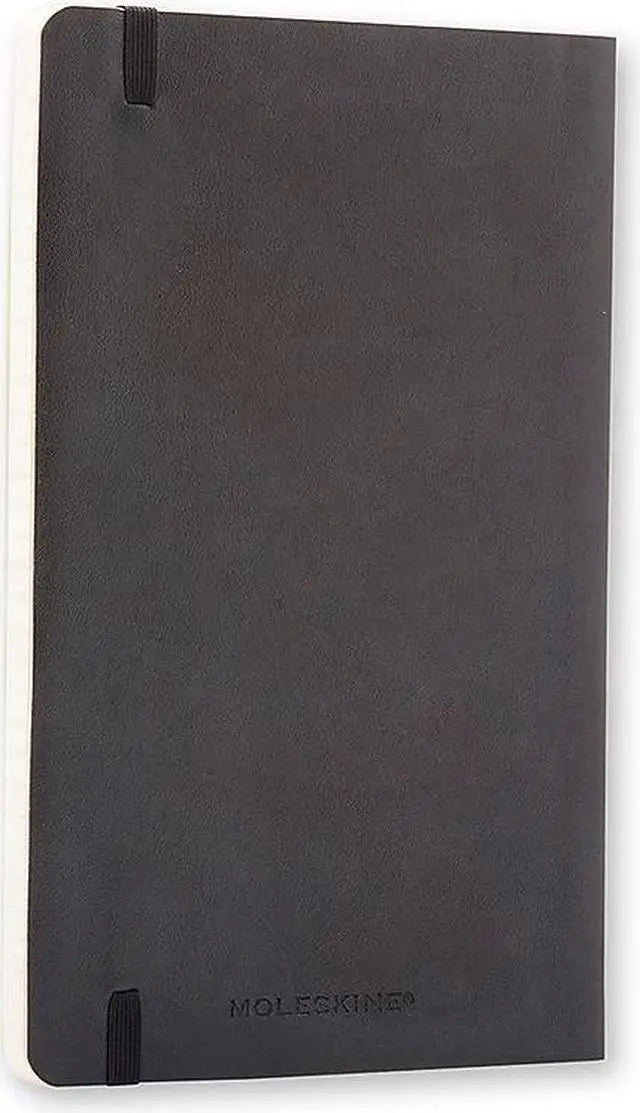 Alt view image 8 of 10 - Classic Softcover Notebook, Ruled, 8 1/4 x 5, Black Cover, 192 Sheets HBGMSL14