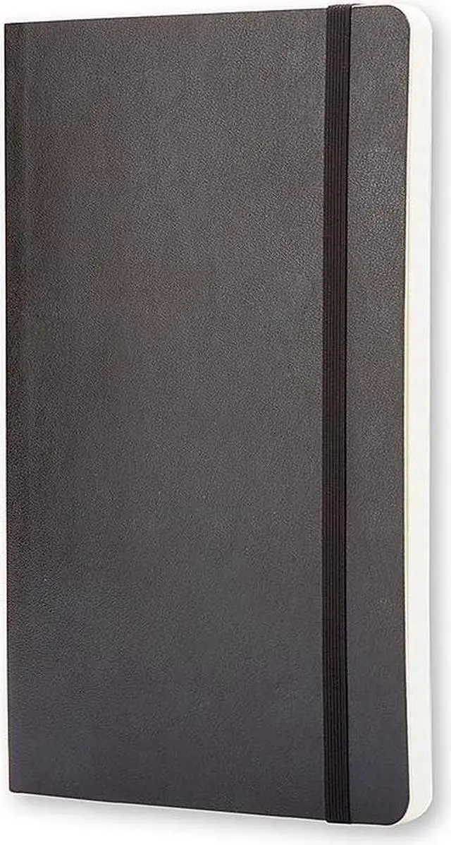 Alt view image 4 of 10 - Classic Softcover Notebook, Ruled, 8 1/4 x 5, Black Cover, 192 Sheets HBGMSL14