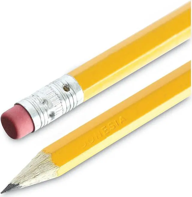 Alt view image 12 of 13 - Universal #2 Pre-Sharpened Woodcase Pencil HB #2 Yellow Barrel 24/Pack 55401