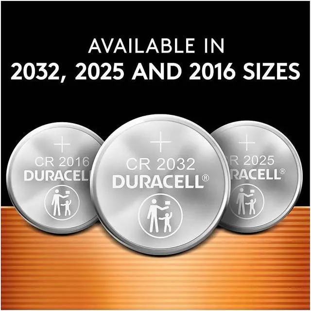 Alt view image 20 of 20 - Duracell CR2016 Lithium Coin Cell Batteries - 75mAh  - 2 Piece Retail Packaging