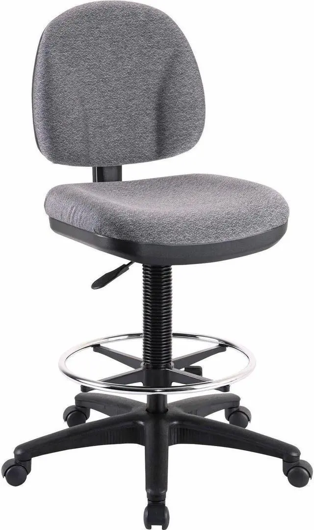 Main image of Lorell Adjustable Multi Task Stool 24"x24"x40-1/2"x50-1/2" Gray 80009