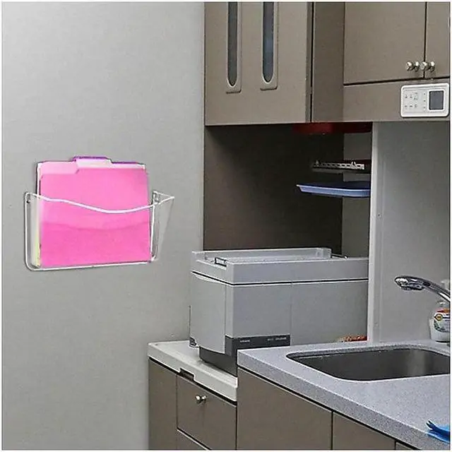 Alt view image 2 of 6 - Azar Document Holders Clear Polystyrene 4/Pack AZA250025