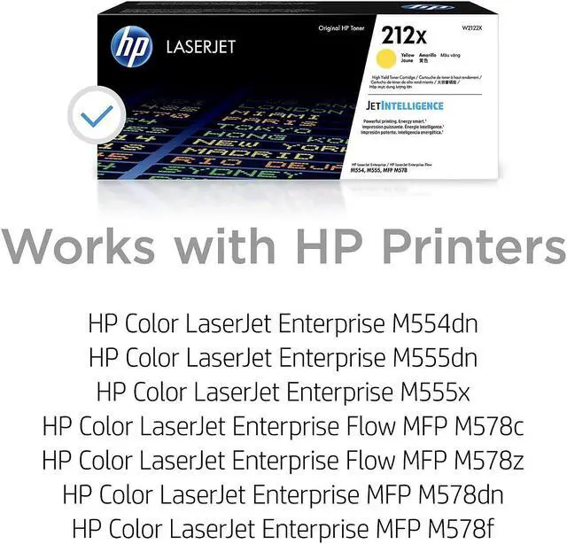 Alt view image 16 of 20 - HP 212X W2122X Toner Cartridge High Yield Yellow