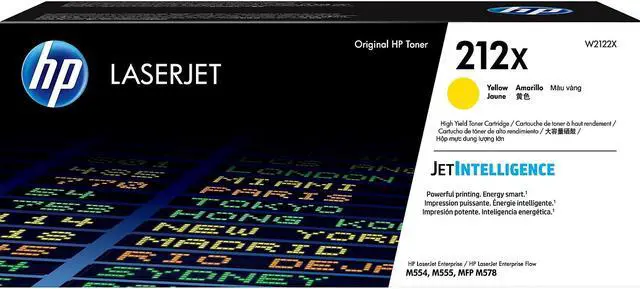 Main image of HP 212X W2122X Toner Cartridge High Yield Yellow