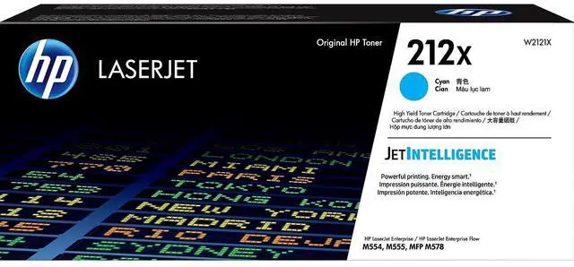 Alt view image 2 of 20 - HP 212X  W2121X Toner Cartridge Cyan