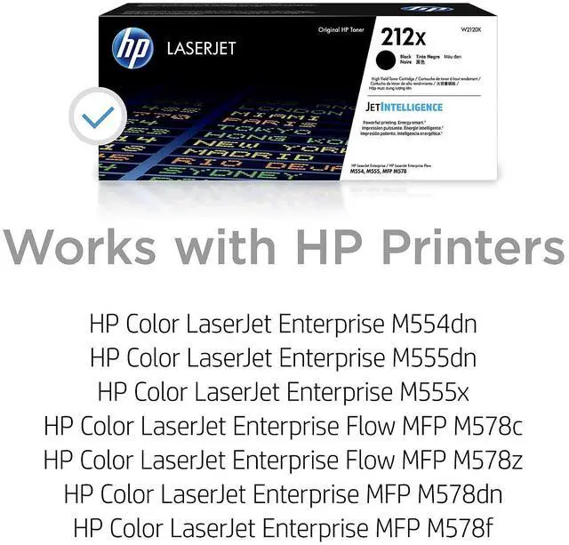 Alt view image 10 of 14 - HP 212X W2120X Laser Jet High Yield Toner Cartridge Black