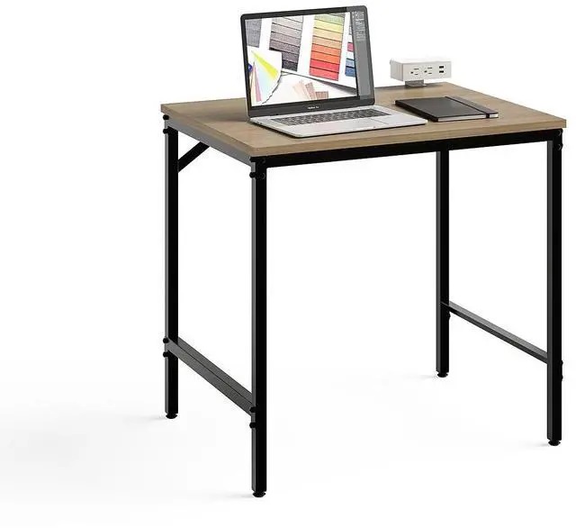 Alt view image 10 of 16 - Safco Simple Study Desk, 30.5" x 23.2" x 29.5", Walnut (SAF5273BLWL)