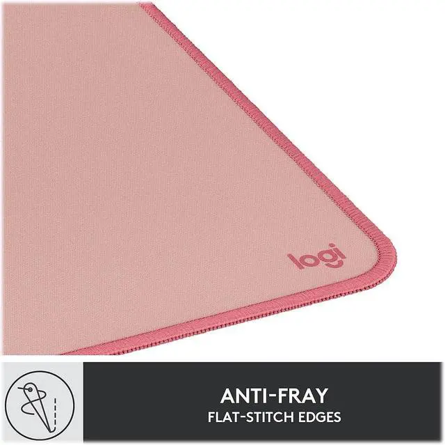 Alt view image 10 of 12 - Logitech Desk Mat - Desktop - Dark Rose