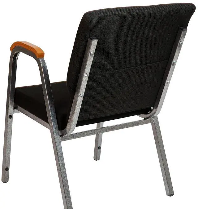 Alt view image 13 of 20 - Chair, 450lb Capacity, 22-7/8"x30-1/4"x46-7/8", Black