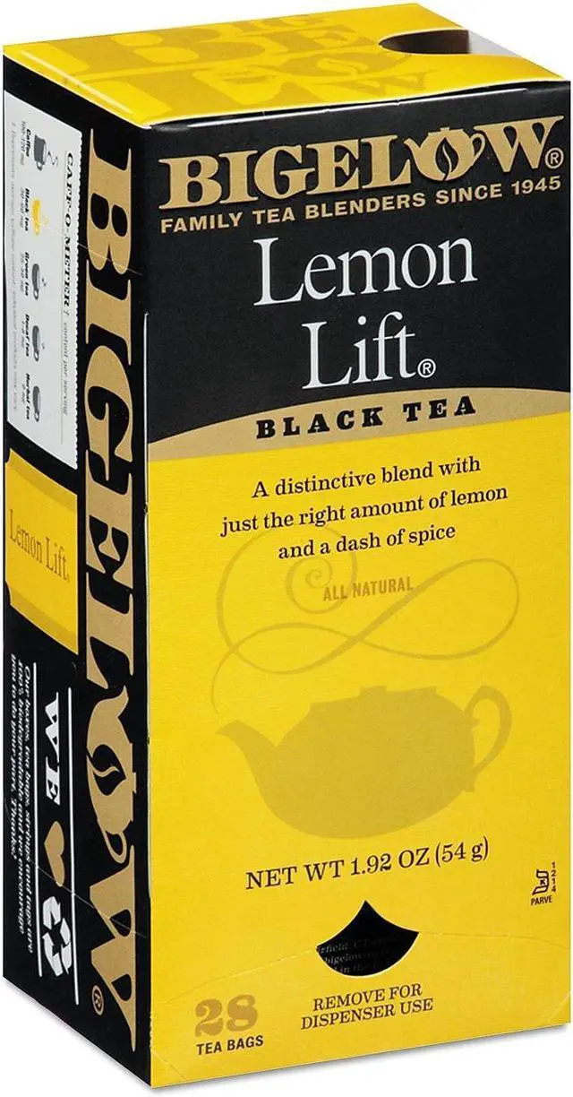 Alt view image 7 of 7 - Bigelow Lemon Lift Black Tea, 28/Box 10342