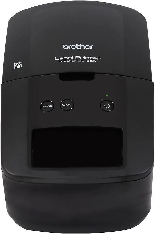 Alt view image 11 of 13 - Brother QL-600 Direct Thermal Printer Monochrome Desktop Label Print QL600
