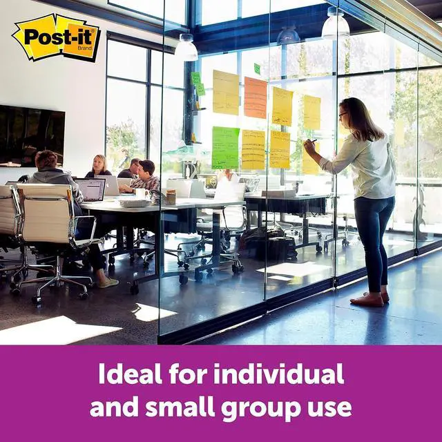 Alt view image 8 of 20 - 3M Notepad Post-it Big Notes Super Sticky 30 Shts 11"x11" GN BN11G