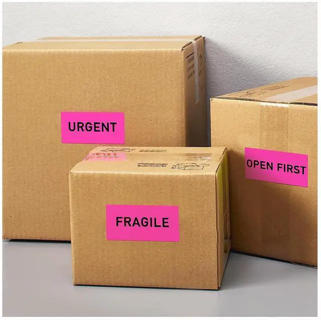 Alt view image 2 of 10 - Avery White Shipping Labels Laser/Inkjet 3 1/2 x 5 White 1000/Box 95935