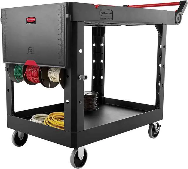 Alt view image 8 of 8 - Rubbermaid Commercial 1997208 Heavy Duty Adaptable Utility Cart