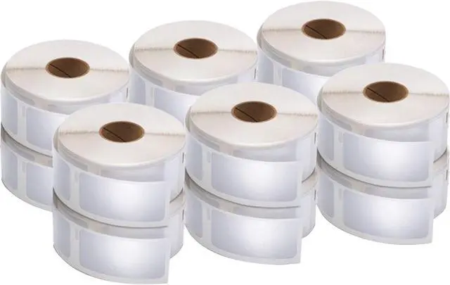 Alt view image 8 of 11 - Dymo LabelWriter 2-1/8"W Labels - 1" Height x 2 1/8" Width - Rectangle - Direct Thermal - White - 500 / Pack
