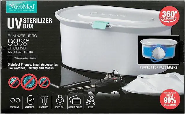 Alt view image 14 of 14 - NuvoMed UV Sterilizer Box (UVB-6/0892) UVB60892