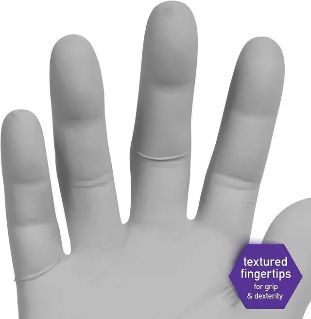 Alt view image 5 of 17 - Kimberly-Clark Professional* STERLING Nitrile Exam Gloves Powder-free Sterling