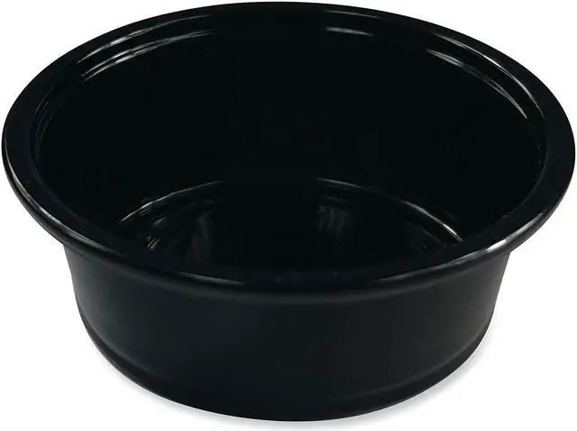 Main image of Boardwalk Souffle/Portion Cups 1.5 oz Polypropylene Black 2 500/Carton PRTN15BL