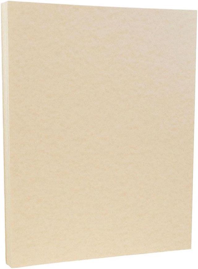 JAM Paper Natural Parchment 11 x 17 24lb. Paper, 100 Sheets