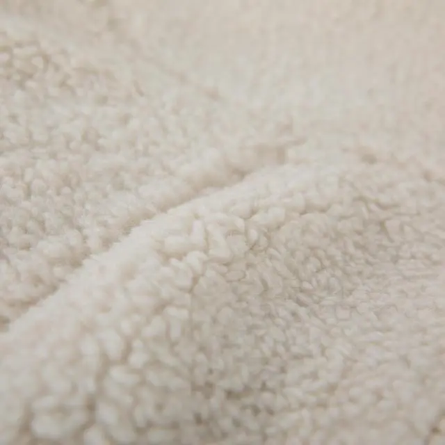 Alt view image 7 of 14 - Flash Furniture Duncan Sherpa Refillable Bean Bag Chair Natural (DGBEANLGSHRPNAT)