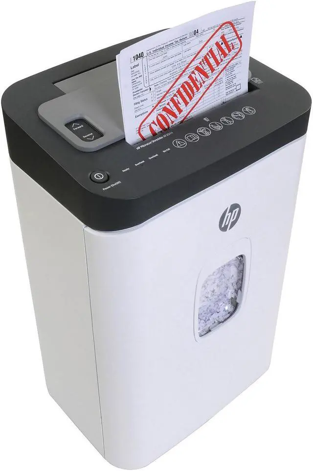 Alt view image 7 of 7 - HP 200-Sheet Microcut Heavy-Duty Auto-Feed Shredder (91031K) ROY91031K