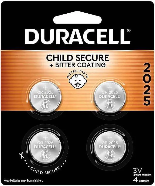 Alt view image 18 of 20 - DURACELL DL20254PK 4-pack Lithium Coin Cell Batteries