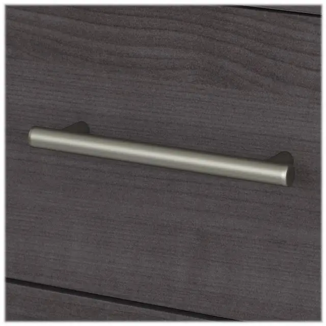 Alt view image 10 of 15 - Alera Valencia Series Wardrobe 11 7/8w x 23 5/8d x 65h Medium Cherry VA621224MC