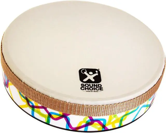 Alt view image 2 of 3 - Sound Choice 8" Remo Hand Drum Pack of 2 (WEPWM8408HD-2)