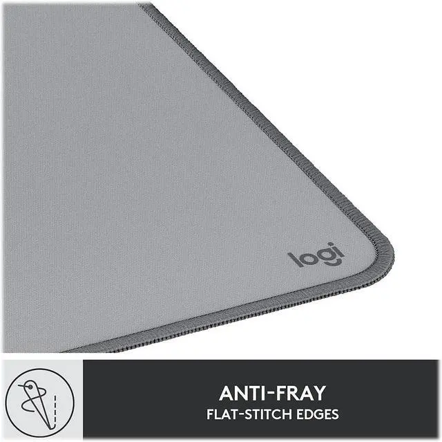 Alt view image 10 of 20 - Logitech Desk Mat - Desktop - Mid Gray