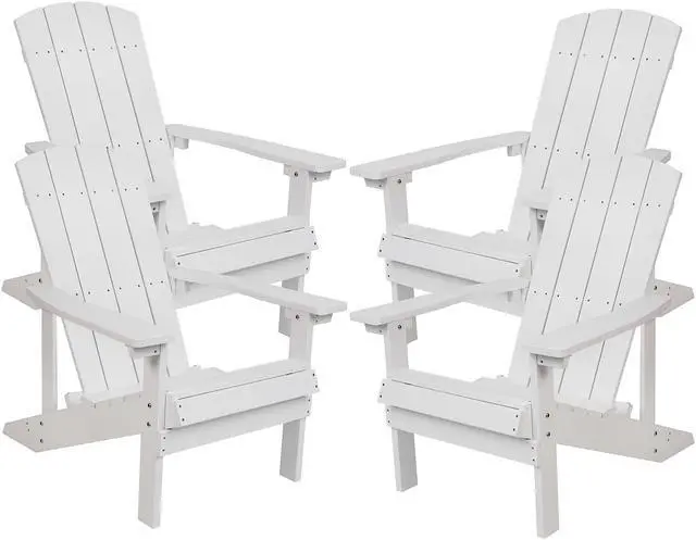 Main image of Flash Furniture Aransas Patio Lounge Set Brown/Beige 4 Piece/Set (JJS312BNBG)